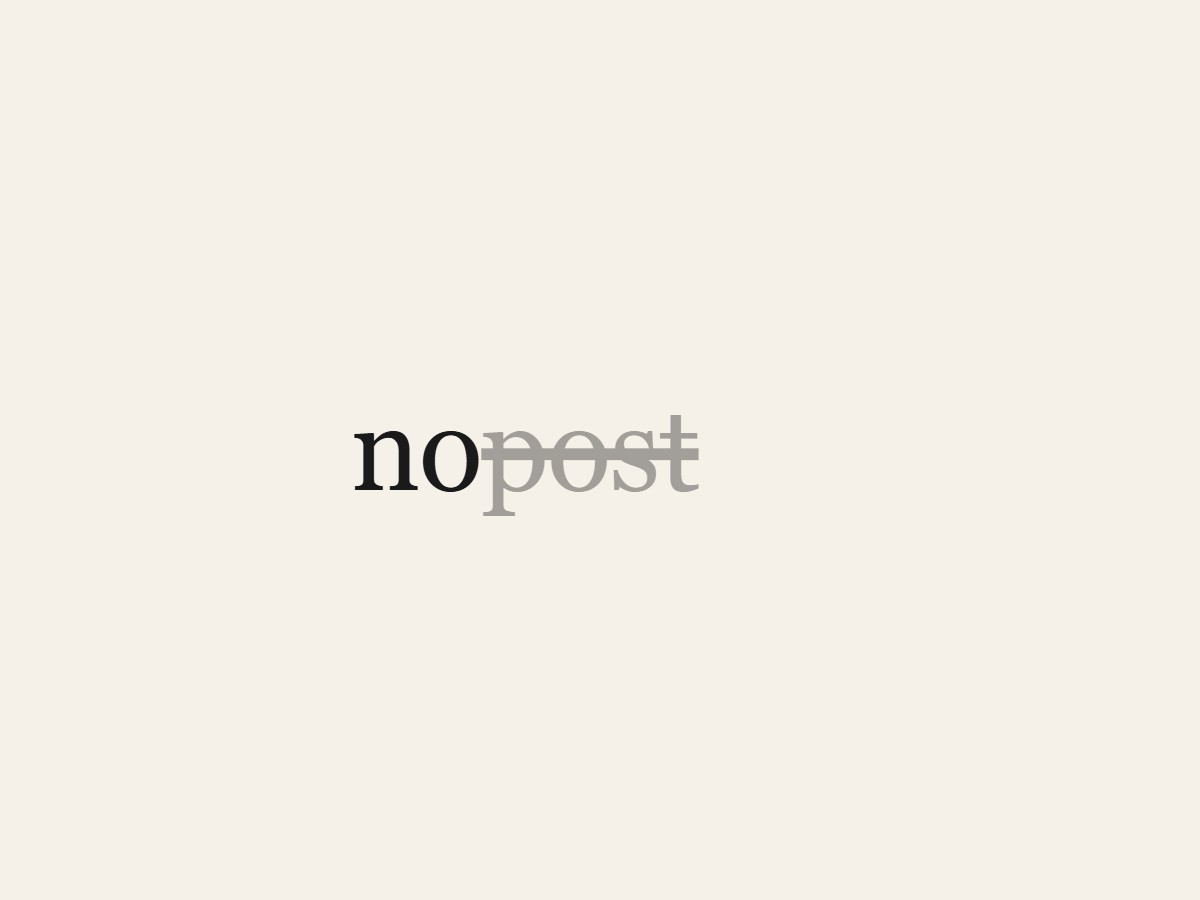 Nopost