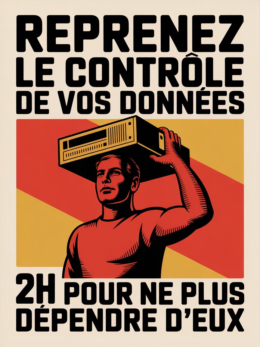 Reprenez le contrôle de vos données.